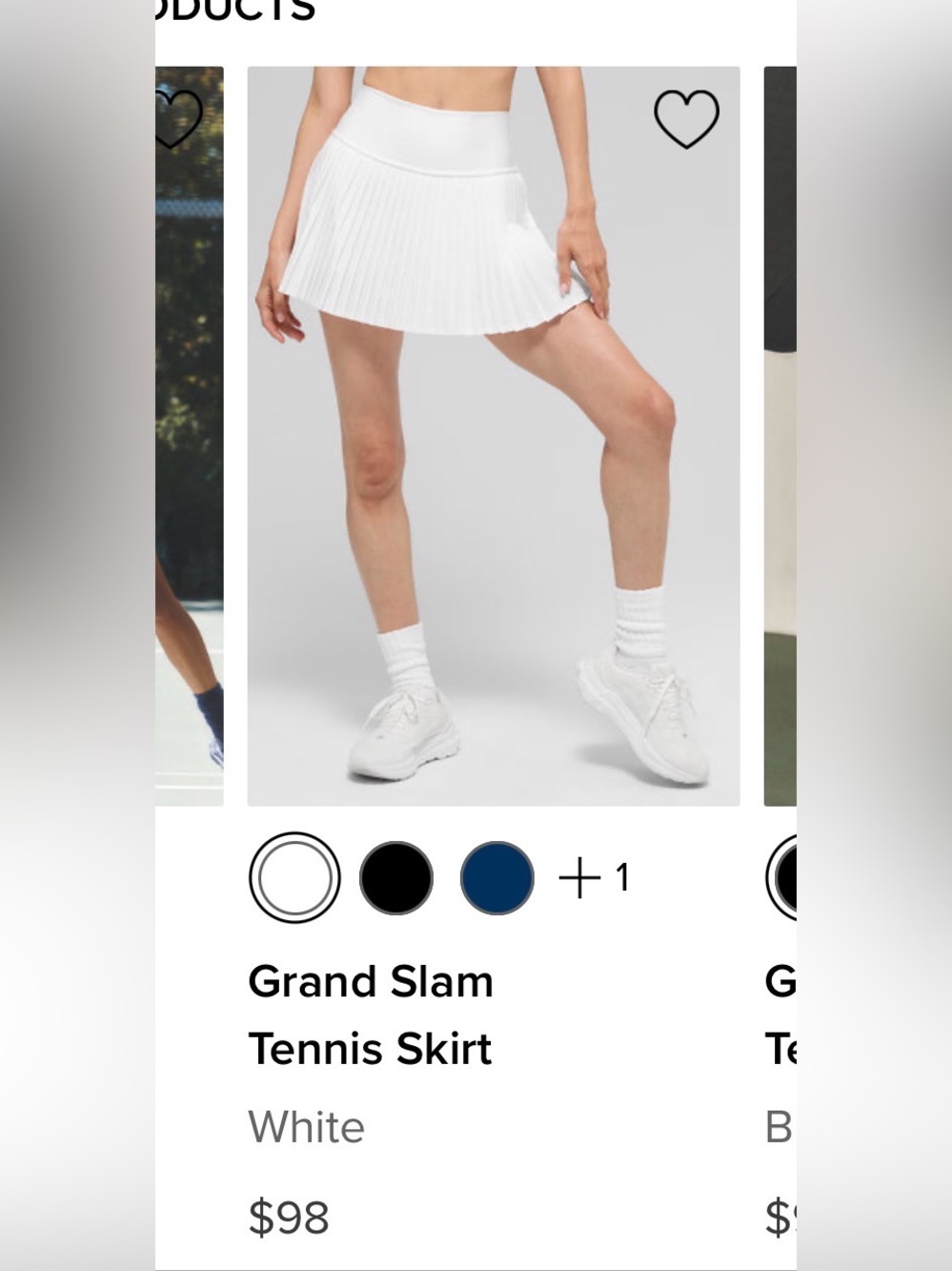 ALO Yoga grand slam tennis skirt